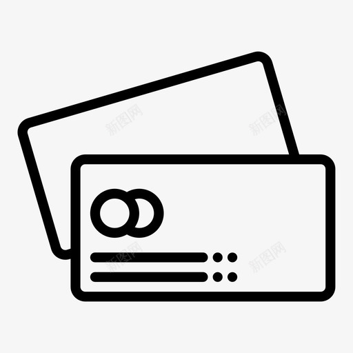 卡支付账单成本图标svg_新图网 https://ixintu.com 成本 支付 支出 账单 银行 额度