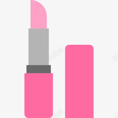口红美容化妆品3平的图标图标