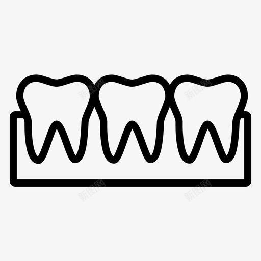 牙齿保健10概述图标svg_新图网 https://ixintu.com 保健 概述 牙齿