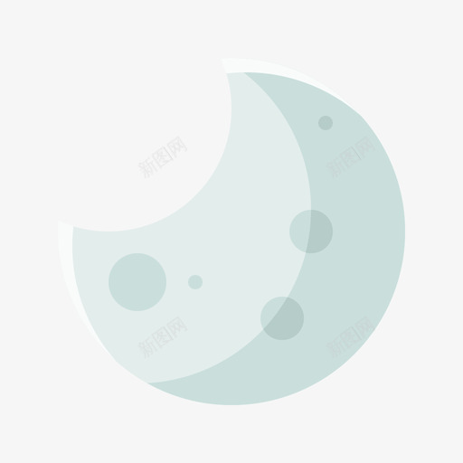 月亮太空150平的图标svg_新图网 https://ixintu.com 太空150 平的 月亮