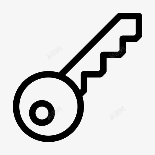 钥匙汽车钥匙房子钥匙图标svg_新图网 https://ixintu.com 图标 安全线 房子 汽车 私人 钥匙
