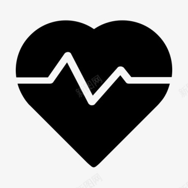 心搏心跳健康图标图标
