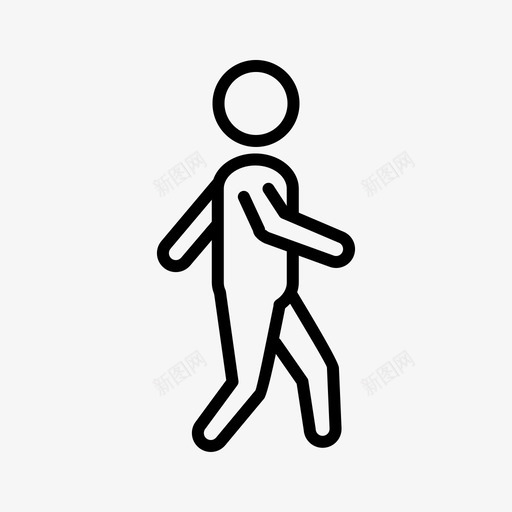 跑步男孩男人图标svg_新图网 https://ixintu.com 男人 男孩 跑步 跑步的男人 运动
