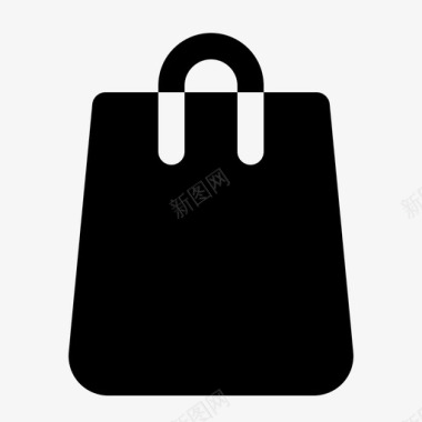 购物袋集市购物图标图标