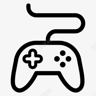 电脑游戏娱乐游戏板图标图标
