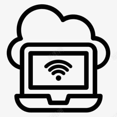 云wifi网络互联网连接笔记本电脑wifi网络图标图标