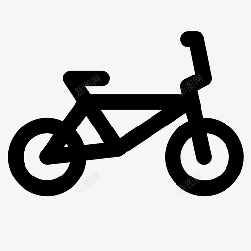 bmx自行车运动图标svg_新图网 https://ixintu.com bmx 交通 自行车 运动