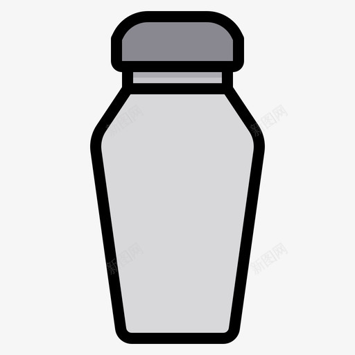 摇匀瓶子和容器4线性颜色图标svg_新图网 https://ixintu.com 摇匀 瓶子和容器4 线性颜色
