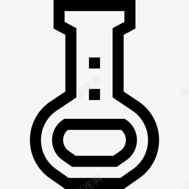 烧瓶化学31线性图标图标