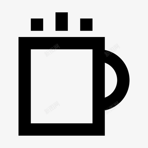 办公室咖啡杯子图标svg_新图网 https://ixintu.com 24像素 办公室 咖啡 杯子 热水 轮廓 饮料