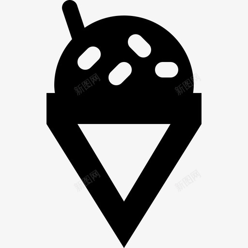 冰淇淋食品饮料9填充图标svg_新图网 https://ixintu.com 冰淇淋 填充 食品饮料