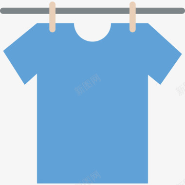 T恤洗衣房16件平装图标图标