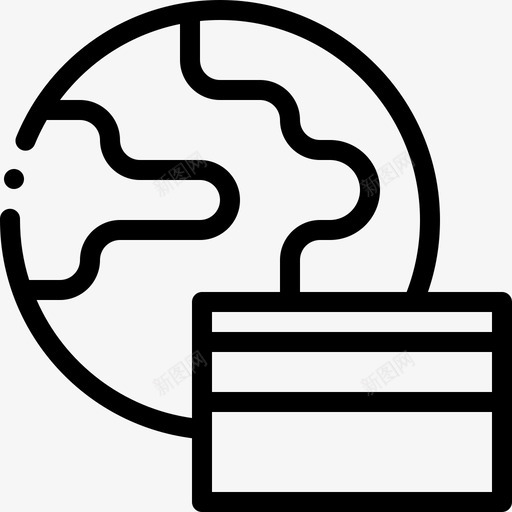 信用卡支付46直拨图标svg_新图网 https://ixintu.com 信用卡 支付46 直拨