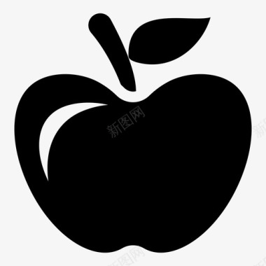 苹果教育食物图标图标