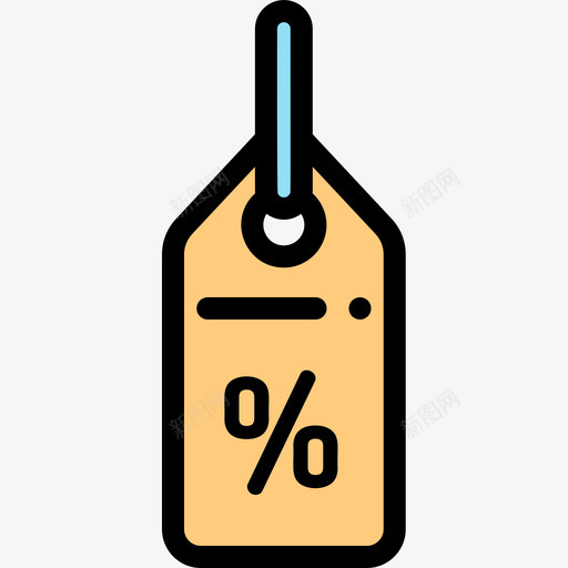 标签超市45线性颜色图标svg_新图网 https://ixintu.com 标签 线性 超市 颜色