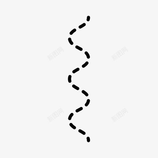 漩涡点虚线图标svg_新图网 https://ixintu.com 图案 漩涡 虚线