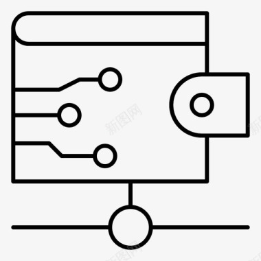 云钱钱包图标图标