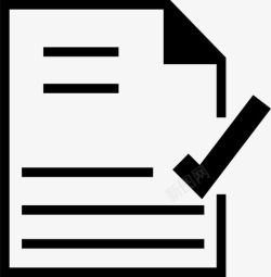 单据文件支票表格支票单据图标高清图片