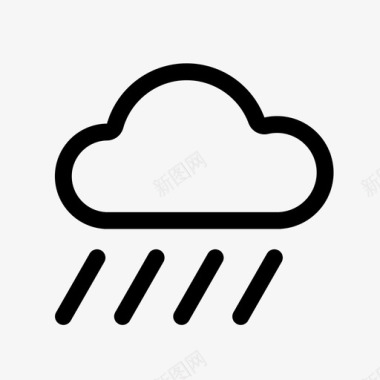特大暴雨图标