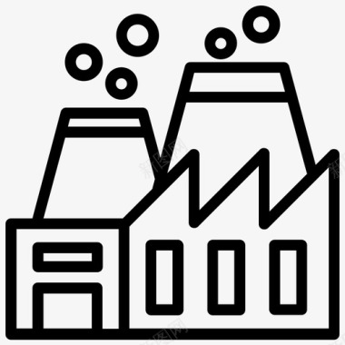 工厂分公司合作社图标图标