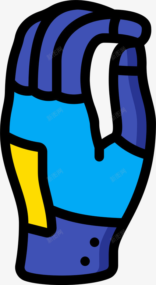 贝克尔手假肢2线性颜色图标svg_新图网 https://ixintu.com 假肢 线性 贝克尔 颜色