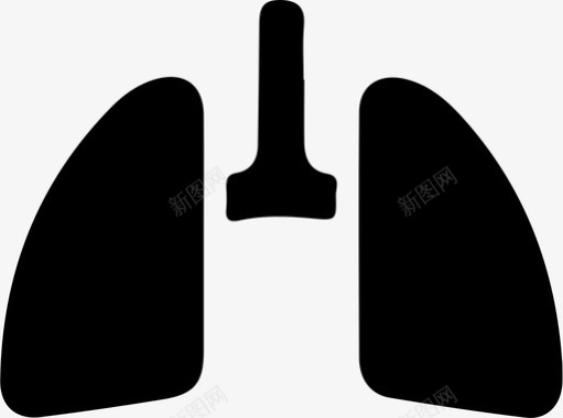 肺活量图标