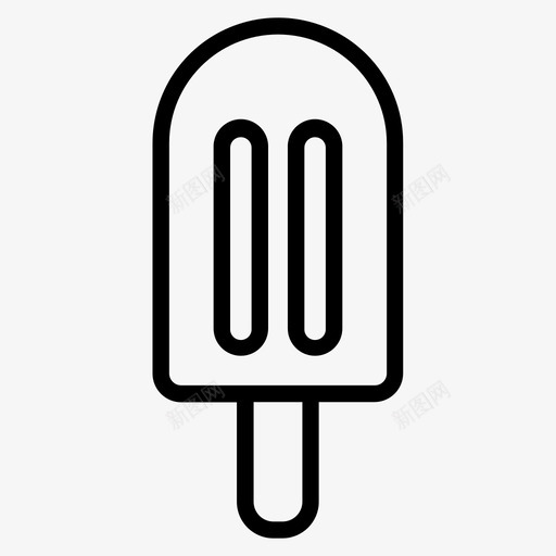 冰淇淋食物水果图标svg_新图网 https://ixintu.com 冰棒 冰棒图标集 冰淇淋 水果 牛奶 食物