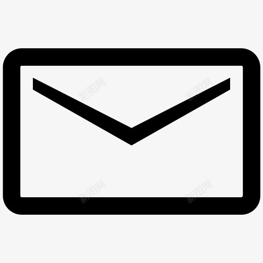 简单消息图标电子邮件收件箱svg_新图网 https://ixintu.com 收件箱 电子邮件 社交媒体 简单消息图标 订阅