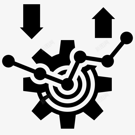 管理敏捷评估图标svg_新图网 https://ixintu.com scrumprocessglyph 敏捷 管理 评估 项目 风险