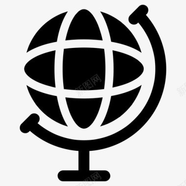 环球教育地理图标图标