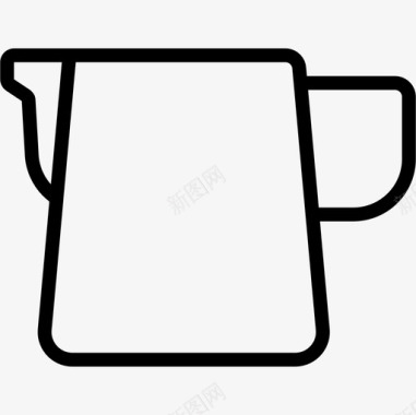 牛奶罐咖啡店业务3概述图标图标