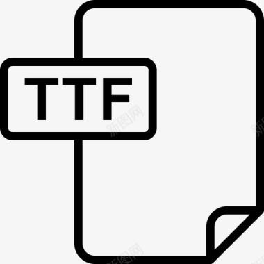 ttf文件格式文件格式comfiles类型1大纲图标图标