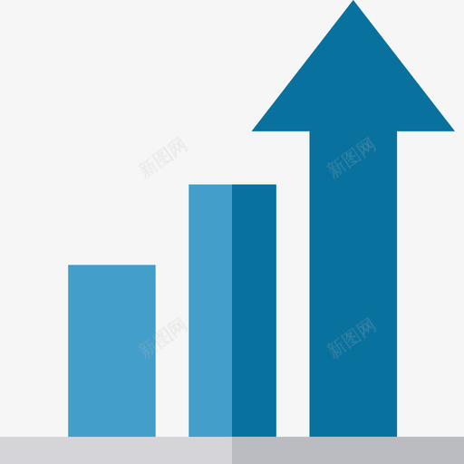 折线图业务330持平图标svg_新图网 https://ixintu.com 业务 折线 持平 线图