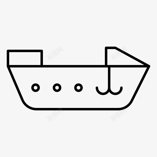 船马达速度图标svg_新图网 https://ixintu.com 工具 船 速度 马达