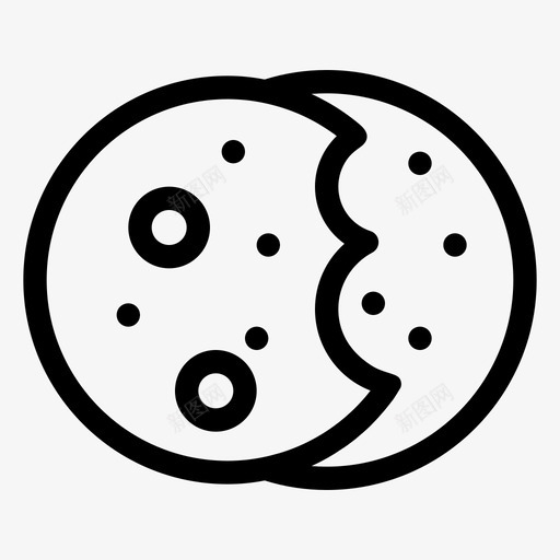 饼干面包房食品图标svg_新图网 https://ixintu.com 图标 甜点 设置 面包店 面包房 食品 饼干