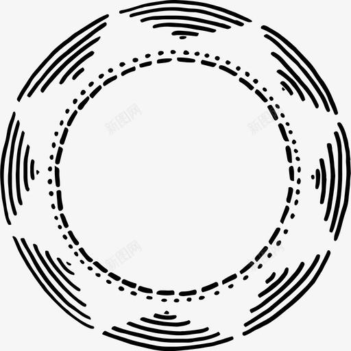 手绘部落图案波西米亚圆圈图标svg_新图网 https://ixintu.com 圆圈 太阳 手绘曼陀罗图案 手绘部落图案 波西米亚