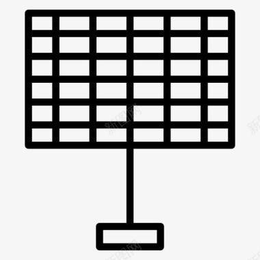 电池环保太阳能图标图标