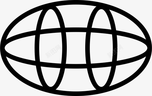 球体圆形图案图标图标