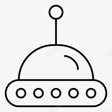 科学太空不明飞行物图标图标