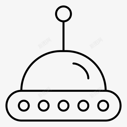 科学太空不明飞行物图标svg_新图网 https://ixintu.com 不明飞行物 太空 科学