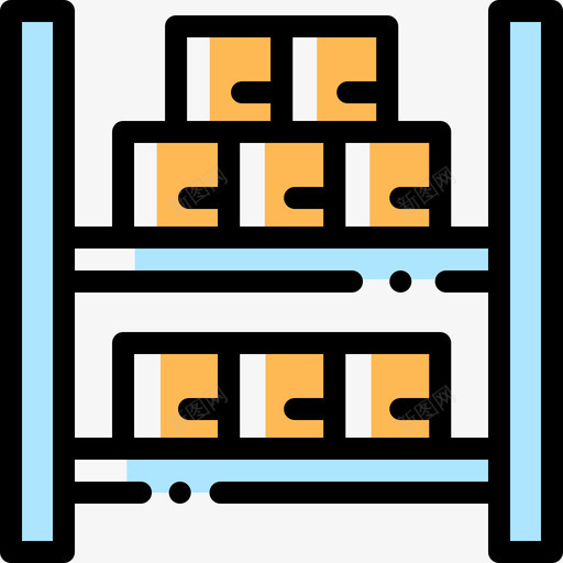 货物批量生产9颜色遗漏图标svg_新图网 https://ixintu.com 批量生产 货物 遗漏 颜色