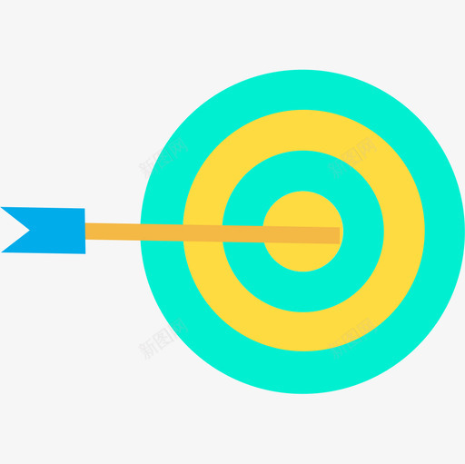飞镖运动和游戏10扁平图标svg_新图网 https://ixintu.com 扁平 运动和游戏10 飞镖