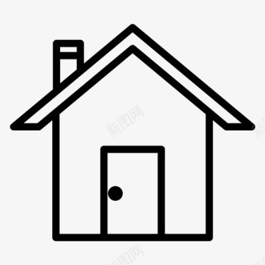 房屋建筑物租金图标图标