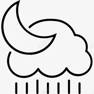 雨云阴图标图标