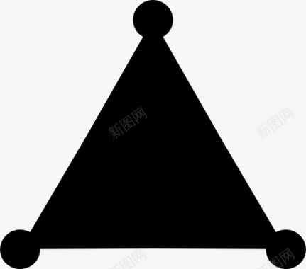 三角形对象路径图标图标
