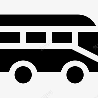 公共汽车公共交通10满载图标图标
