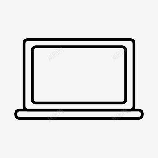 macbookapple设备图标svg_新图网 https://ixintu.com apple macbook pc 小工 工具 电脑 笔记本 苹果 设备