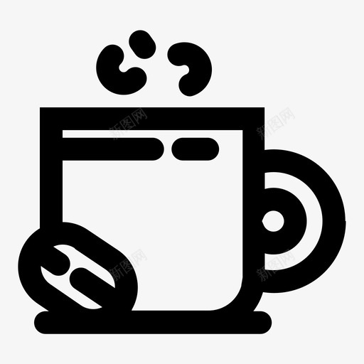 摩卡咖啡杯子饮料图标svg_新图网 https://ixintu.com 咖啡 摩卡 杯子 饮料