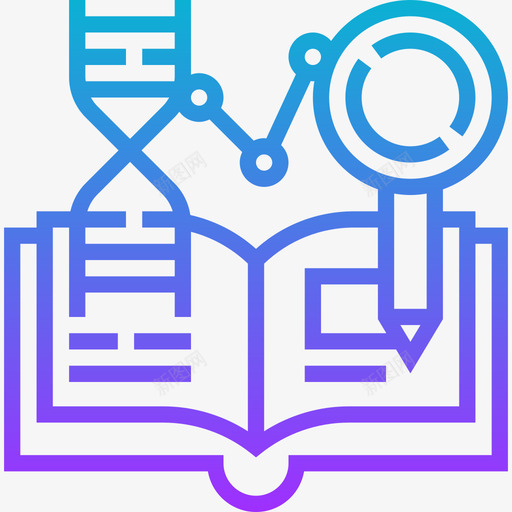 书生物技术1梯度图标svg_新图网 https://ixintu.com 梯度 生物技术