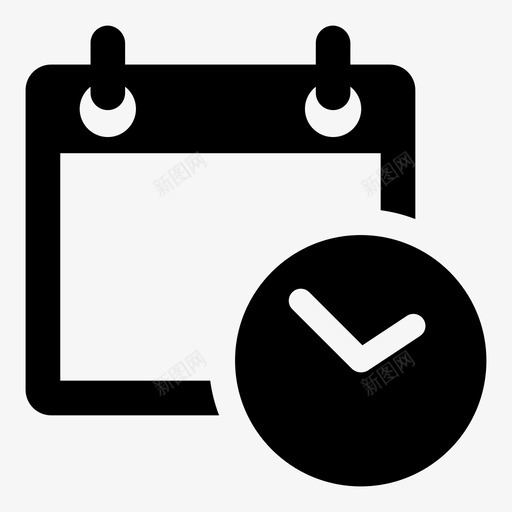 日程表日历每日图标svg_新图网 https://ixintu.com 事件 安全性 数据库 日历 日程表 时间表 每日 配置